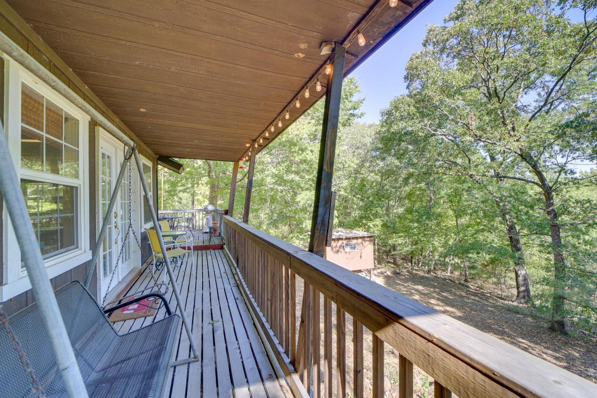 Secluded Vian Retreat Close To Tenkiller Lake Exterior photo