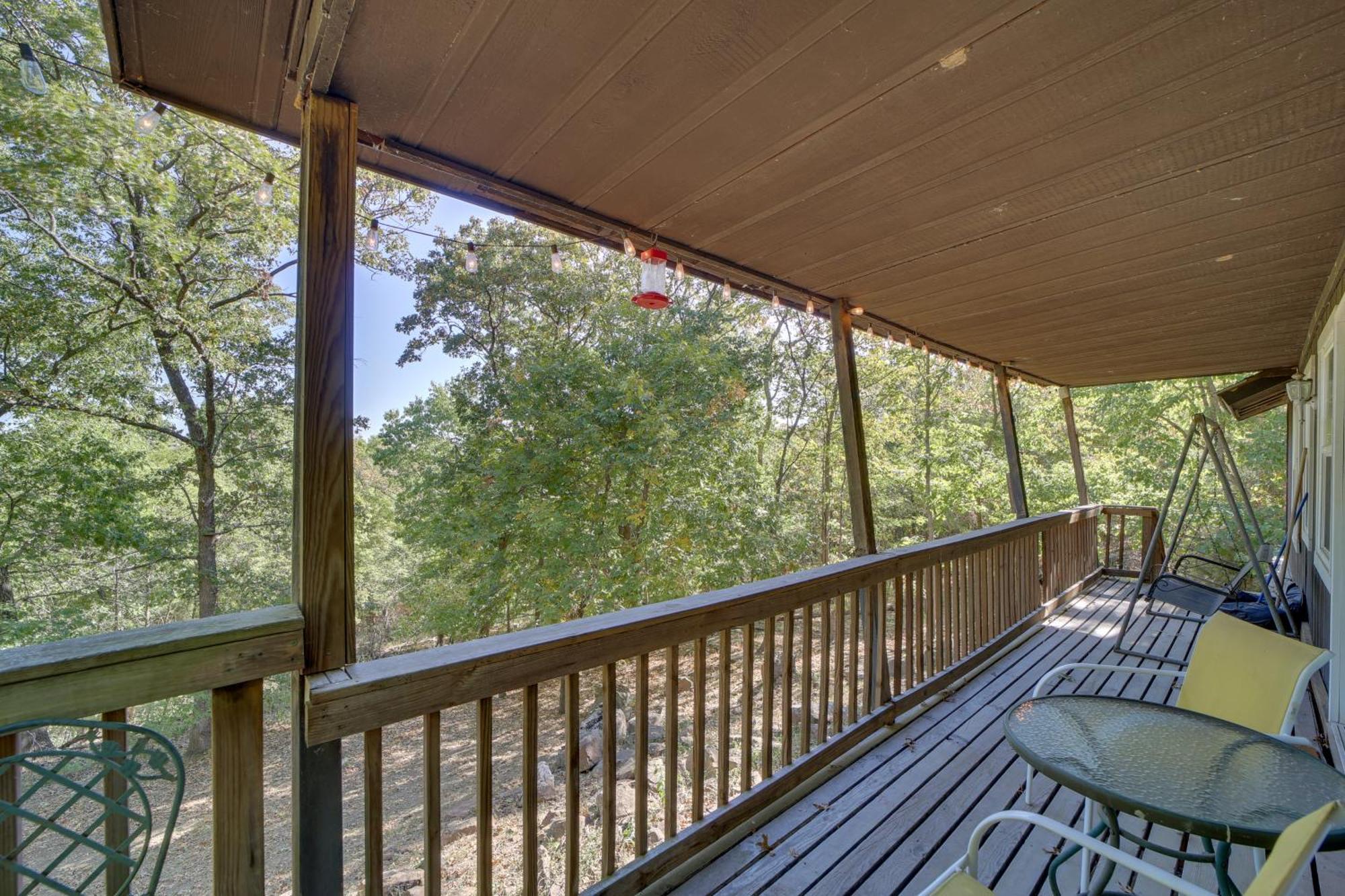 Secluded Vian Retreat Close To Tenkiller Lake Exterior photo